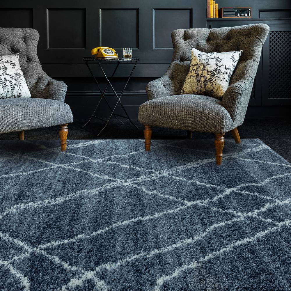 Alto AL01 Blue & Cream Rug
