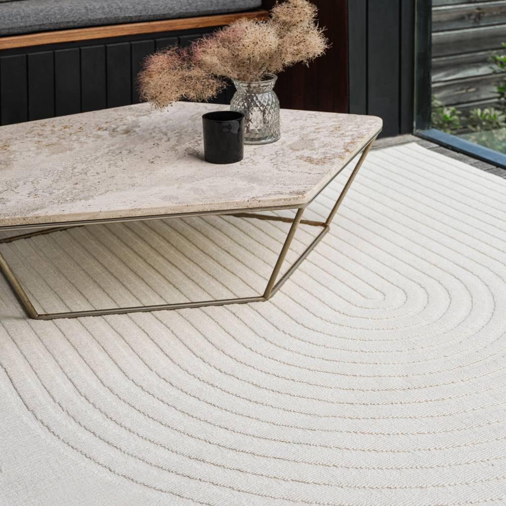 Antibes AN08 White Deco Rug