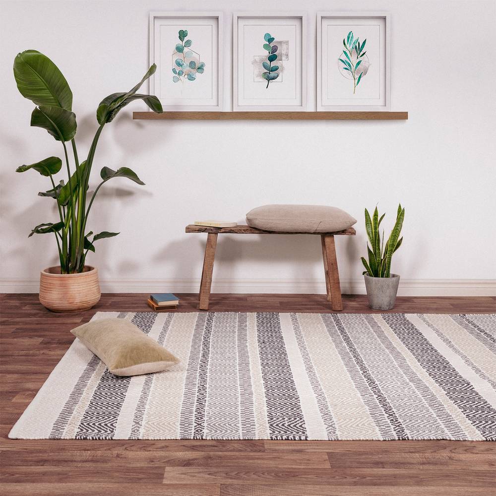 Boardwalk Grey Multi Rug