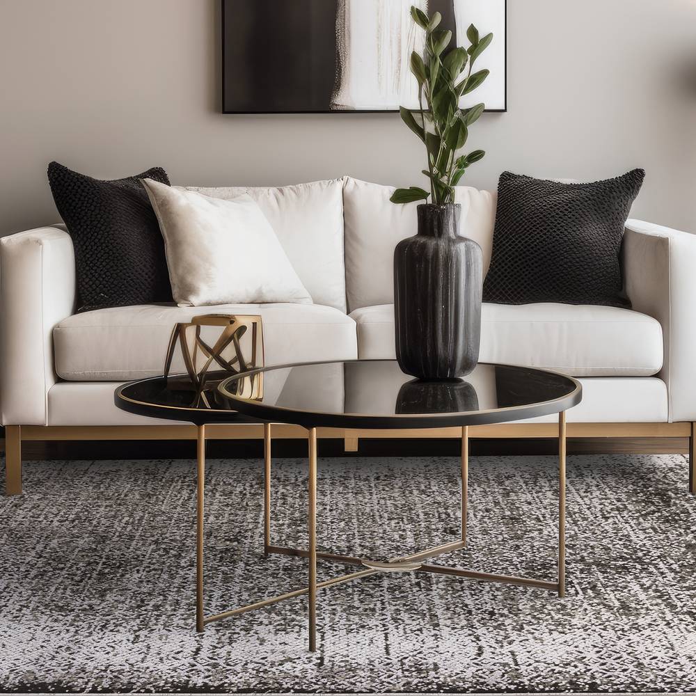 Elodie Silver/Grey Rug