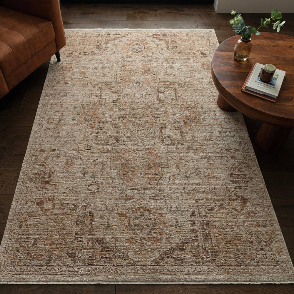 Heriz Serapi Copper Rug