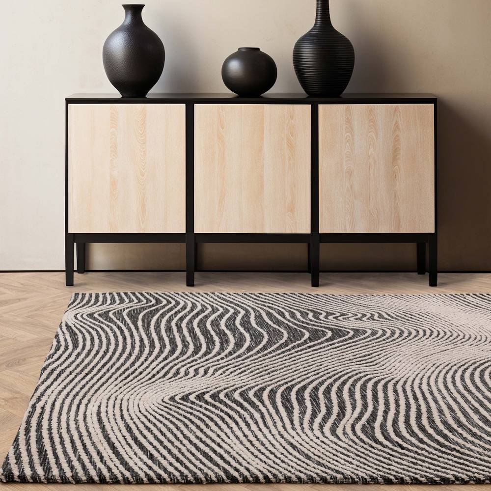 Mason Magnitude Black Rug
