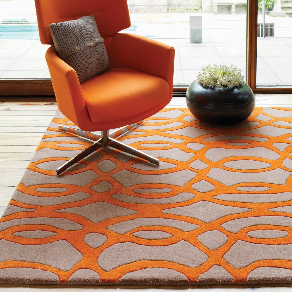 Matrix MAX37 Wire Orange Rug