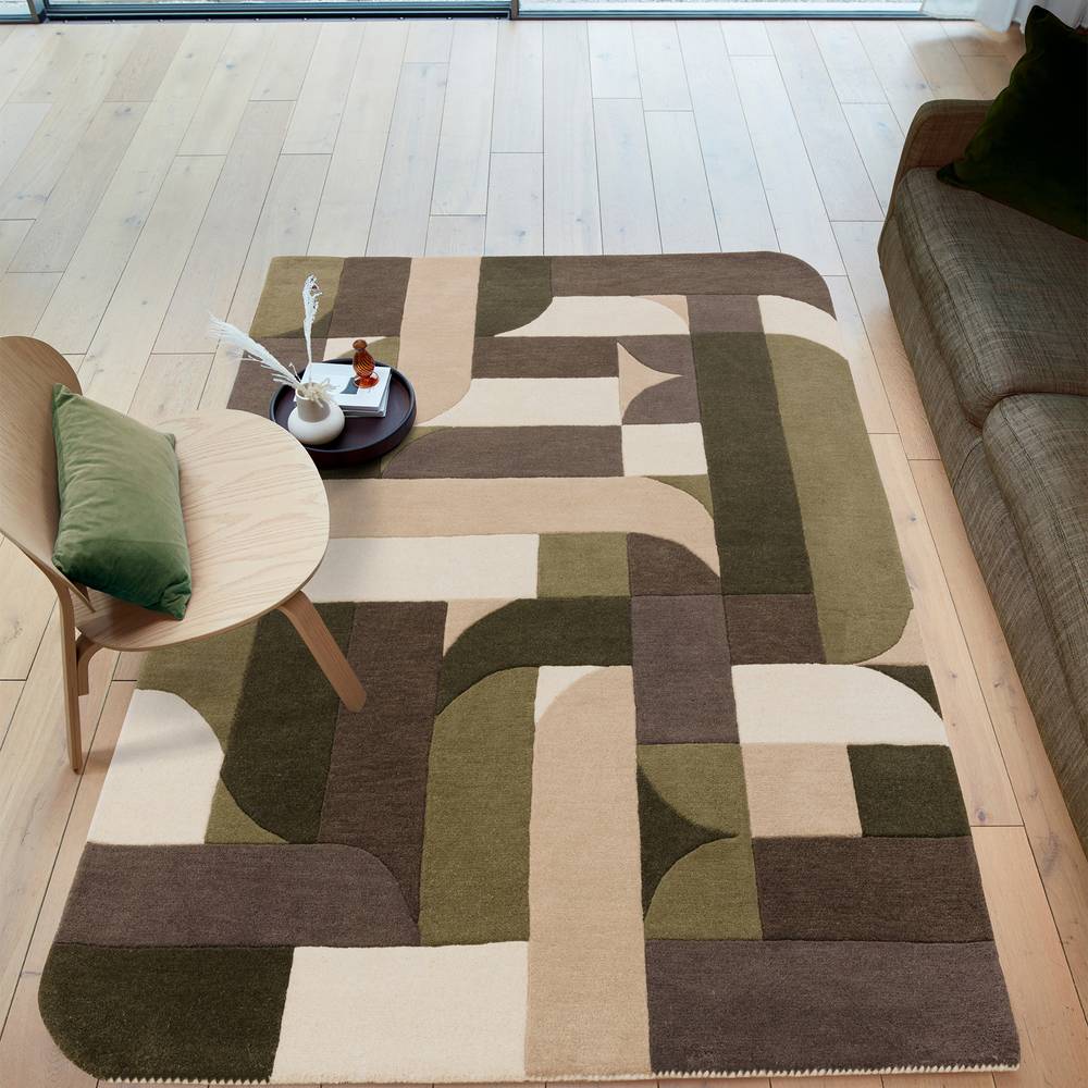 Matrix 90 Klotski Sage Rug