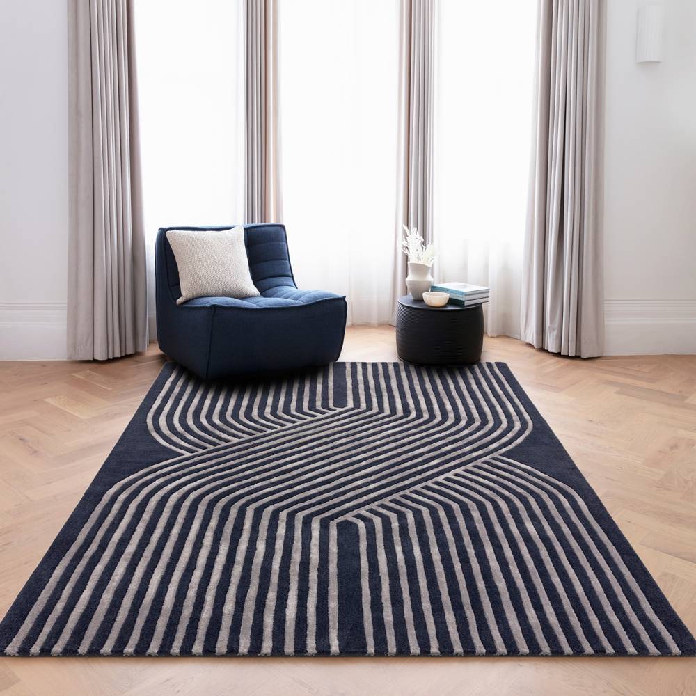 Matrix Solsitice Navy Rug