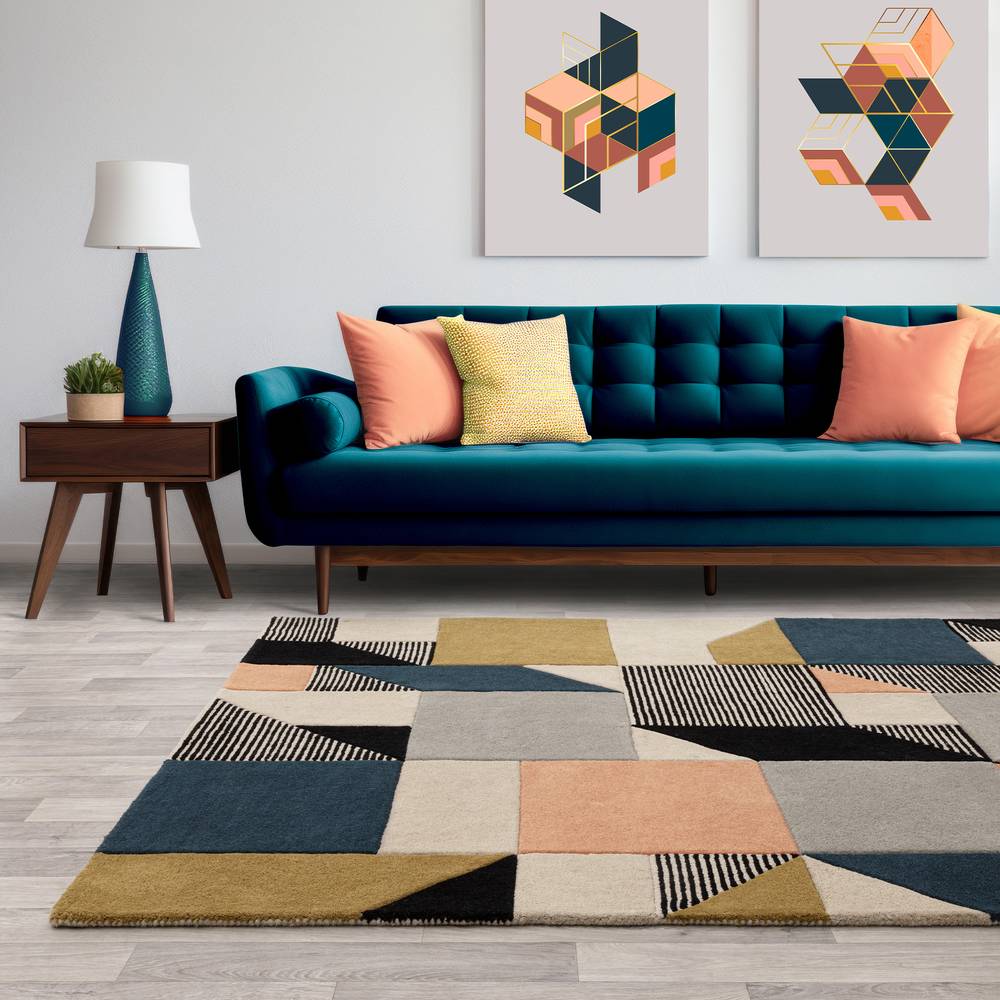 Matrix 100 Memphis Khaki Rug