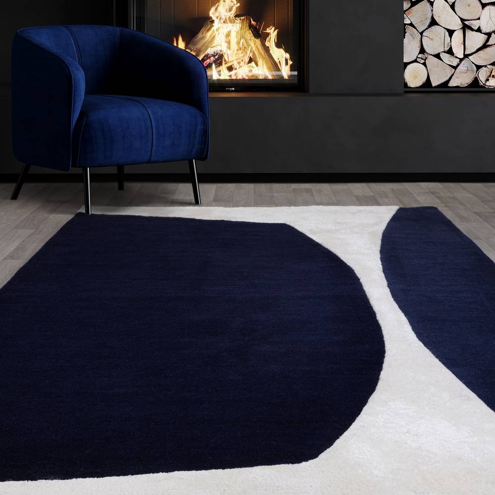 Matrix 102 Signature Indigo Rug