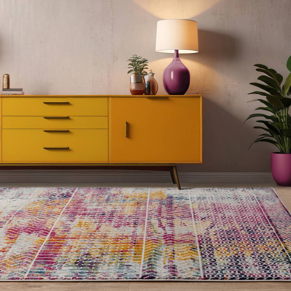 Muse Blue Swirl MU02 Rug