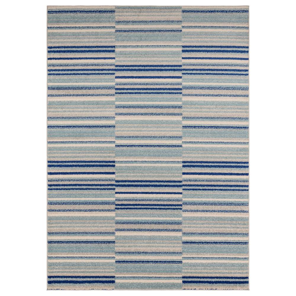 Muse Blue Stripe MU05 Rug