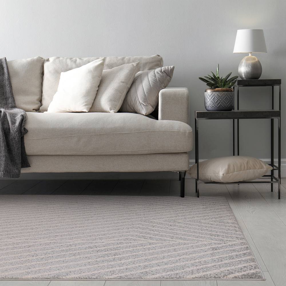 Muse Grey Linear MU09 Rug