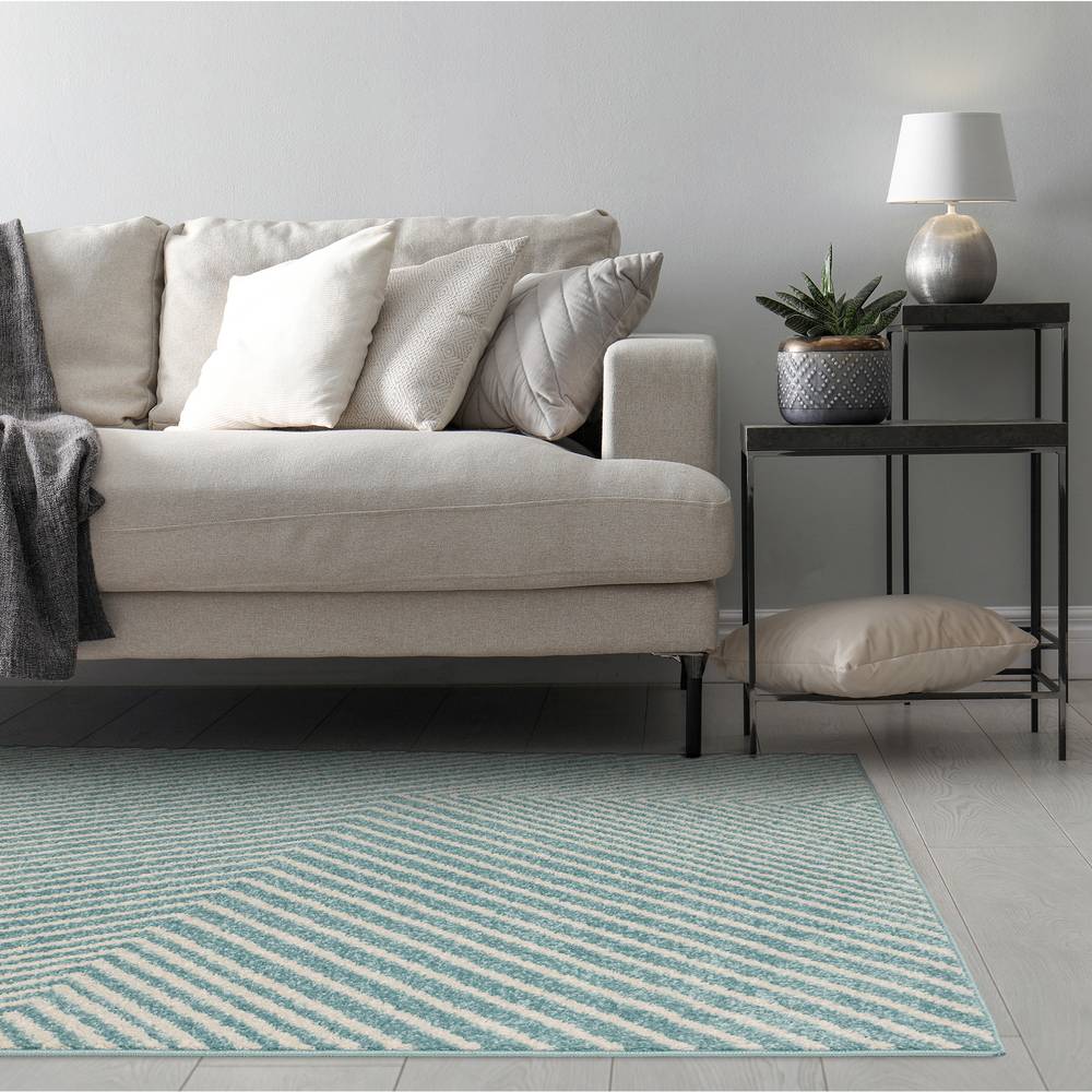Muse Blue Cross MU19 Rug
