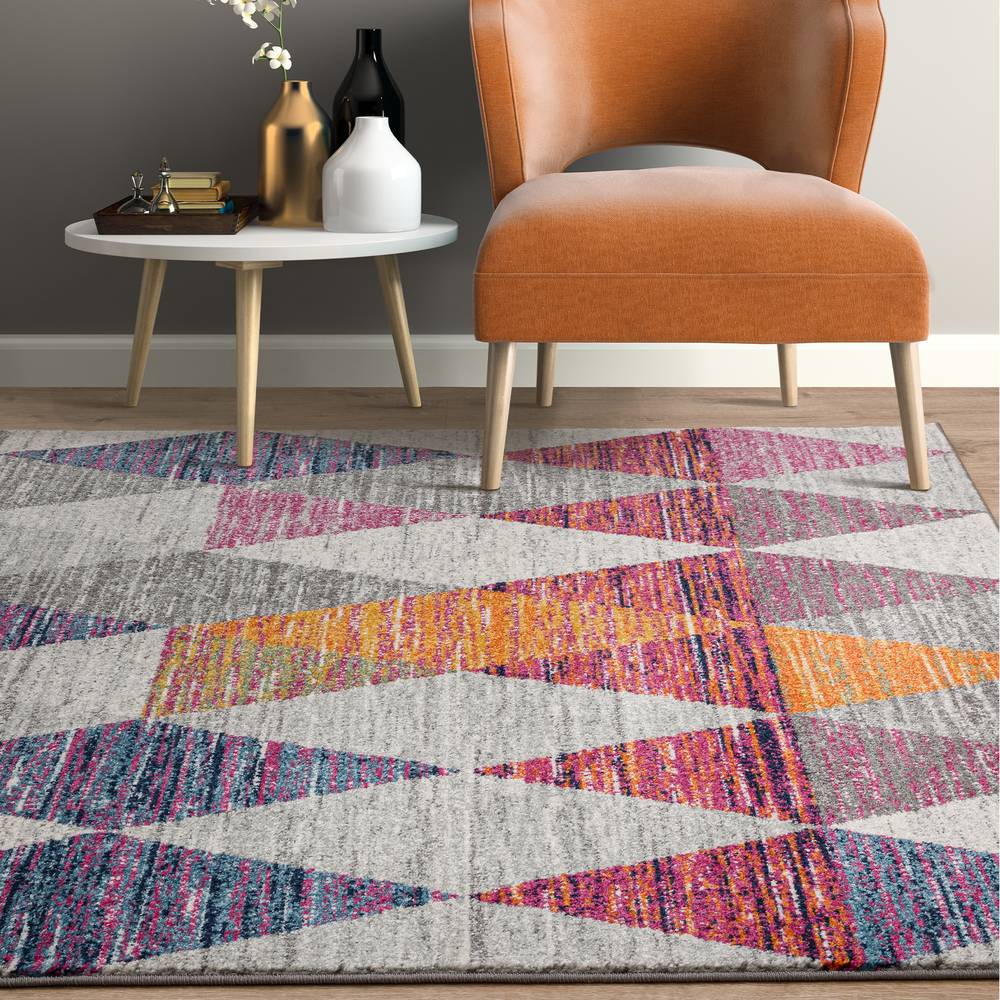 Muse Harlequin Pink MU24 Rug