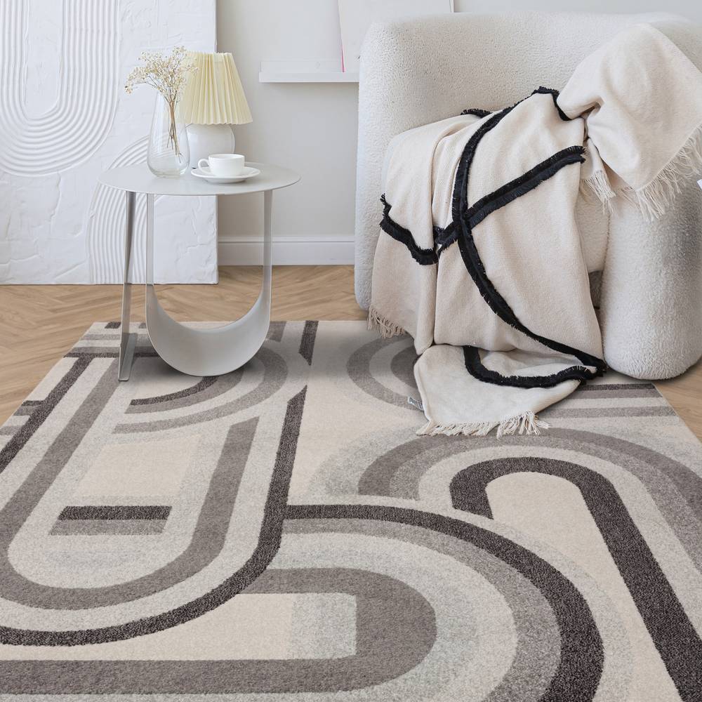Nova NV29 Retro Grey Rug