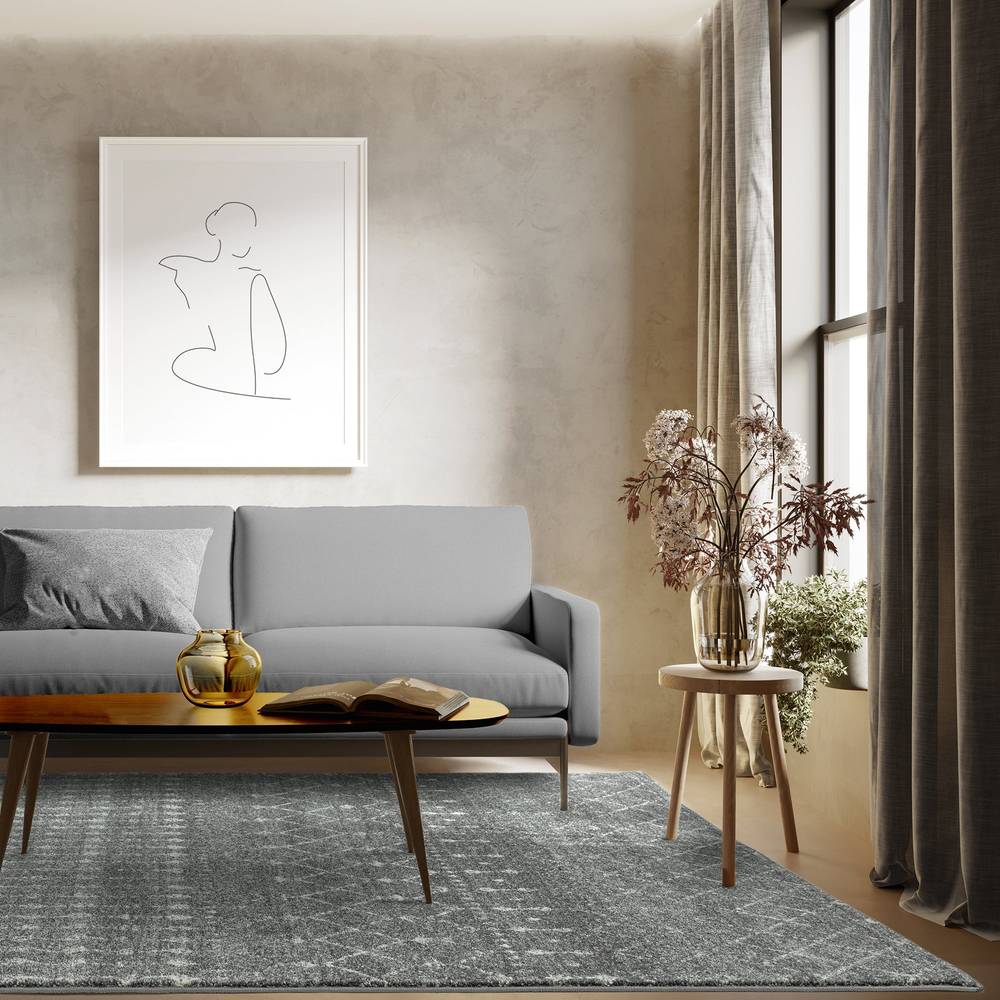 Nova Dark Grey NV34 Rug