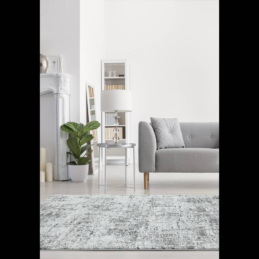 Orion OR05 Abstract Silver Rug