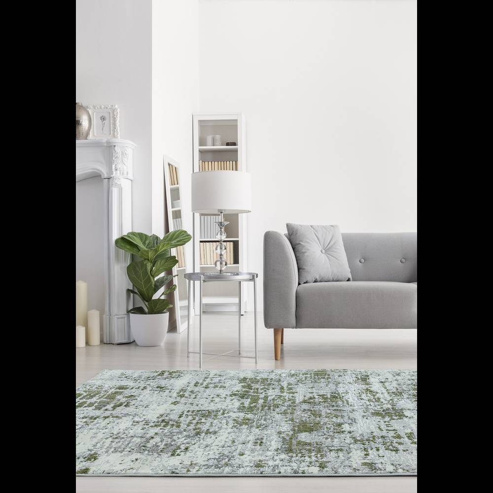 Orion OR08 Abstract Green Rug