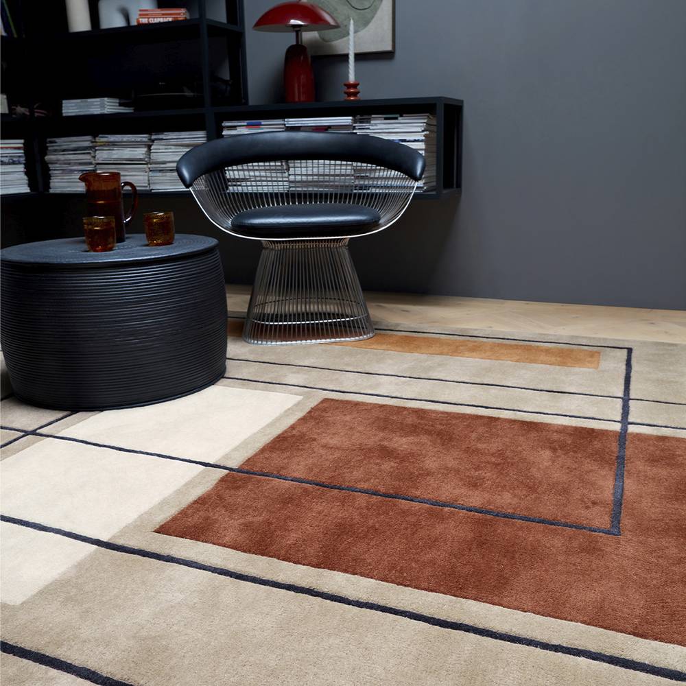 Reef RF20 Outline Terracotta Rug