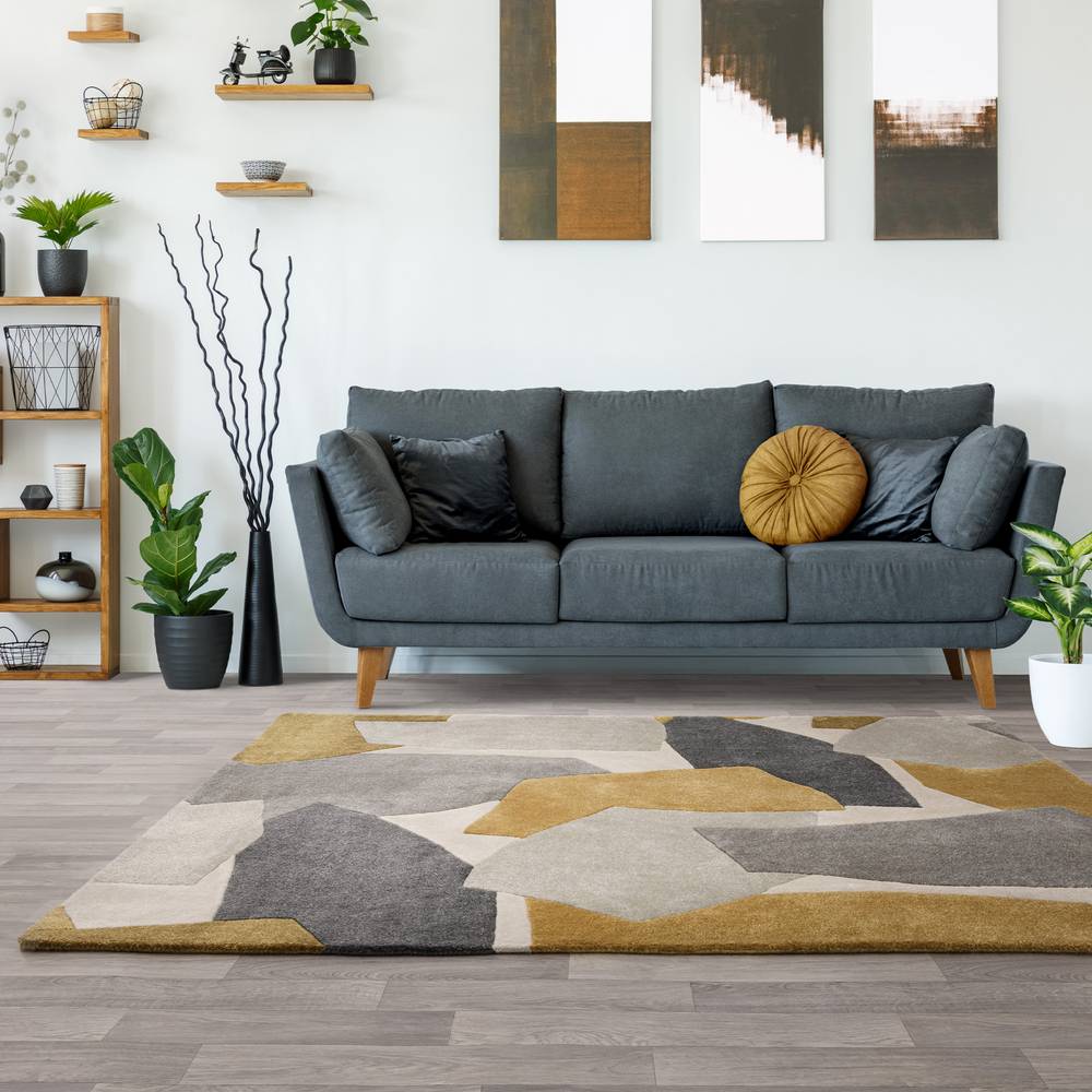Romy 10 Element Ochre Rug