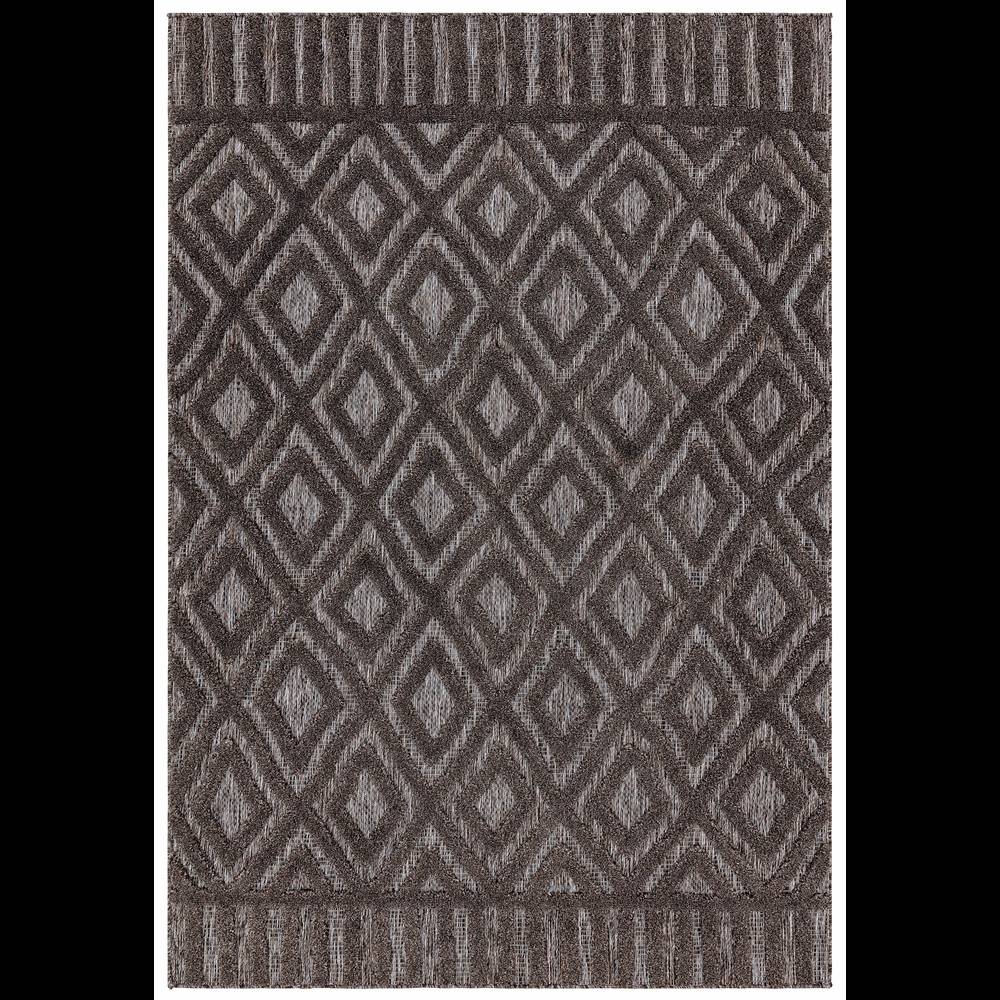 Salta SA02 Charcoal Diamond Rug