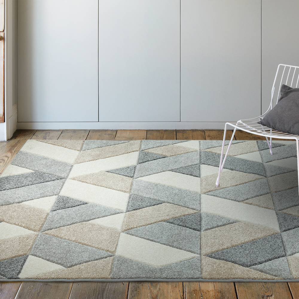 Sketch SK01 Rhombus Grey Rug