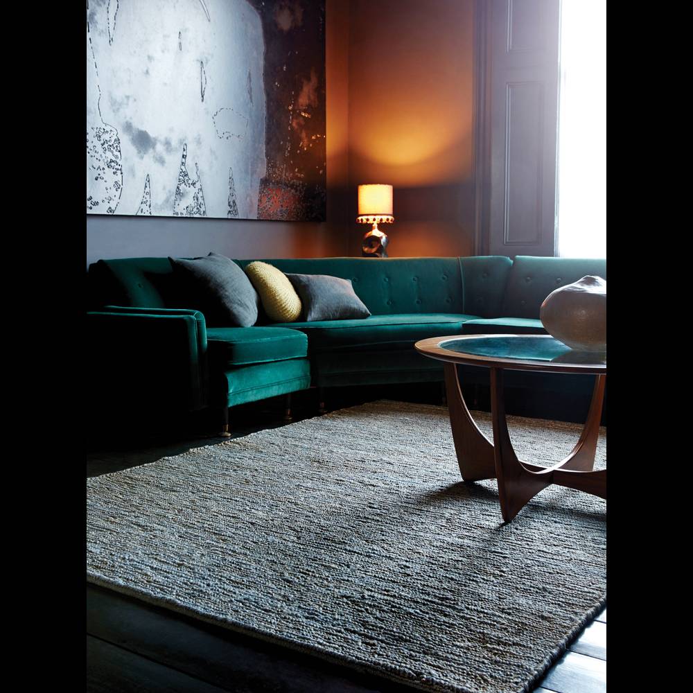 Soumak Silver Rug
