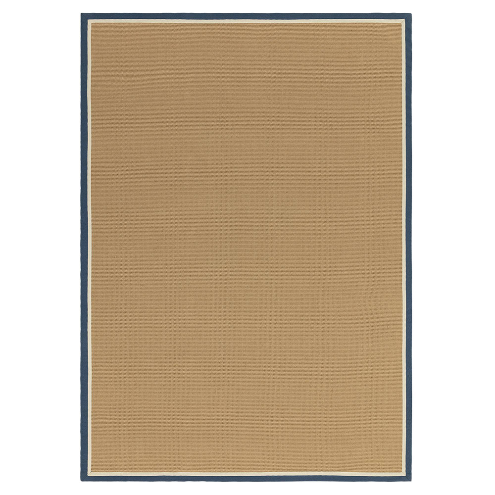 Bordo Boucle Blue Cream Rug