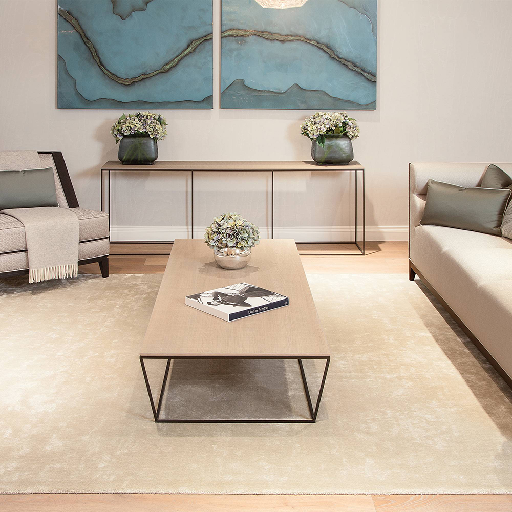 Chrome Bone Rug